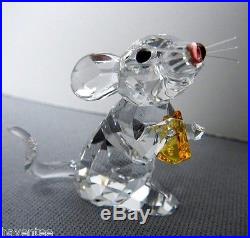 MOUSE WITH CHEESE CRYSTAL 2013 SWAROVSKI #5004691