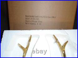 Mackenzie Childs Courtly Check Small Deer Head Buck Nib