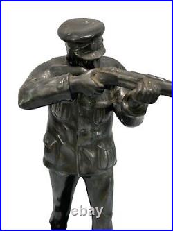 Made in germany vintage bronze statue