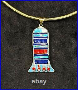 Marvelous Rare Egyptian Amulet for pendants made of copper with natural gemstone