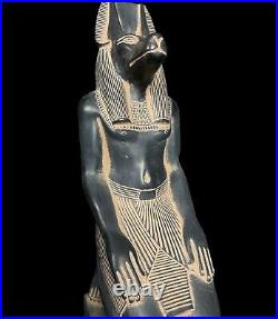 Marvelous Statue of The Jackal God Of Mummification Anubis