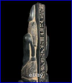 Marvelous Statue of The Jackal God Of Mummification Anubis