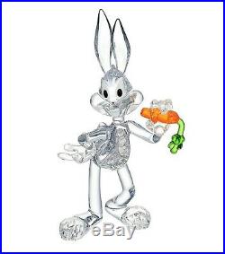 NEW Swarovski Brand Crystal Looney Tunes Figurine Bugs Bunny Display 5470344