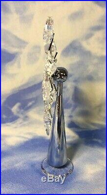 NEW Swarovski Crystal Tree Topper Chrome Plated Stars 632784 NIB AS IS