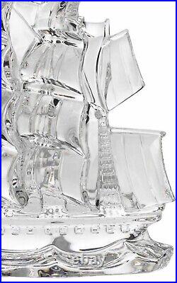 NEW Waterford Crystal DUNBRODY TALL SHIP Collectible SCULPTURE # 40033441 Boat