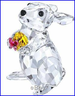 NIB $159 Swarovski Crystal Figurine Rabbit With Easter Egg Bunny # 5274174
