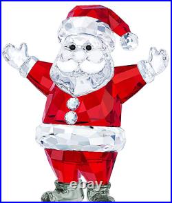 NIB $199 Swarovski Crystal Christmas Figurine SANTA CLAUS #5291584