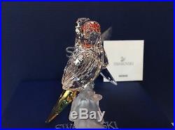 NIB $239 Swarovski Crystal Figurine PAIR OF BIRDS BUDGIES #5268833