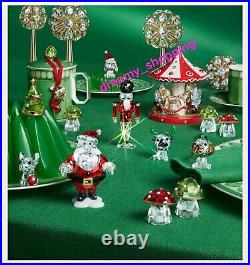 NIB $330 Swarovski Holiday Cheers Nutcracker Red Crystal Figurine #5626017