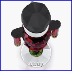 NIB $330 Swarovski Holiday Cheers Nutcracker Red Crystal Figurine #5626017