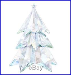 NIB $399 Swarovski Christmas Tree Aurora Boreale (AB) Crystal #5223605