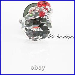 NIB Swarovski 5464886 Snowman with Candy Cane Figurine Christmas Holiday Crystal