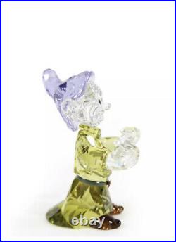 NIB Swarovski Disney Snow White DOPEY Dwarf Crystal Retired Figurine #5428558