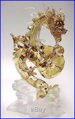 Noble Dragon, Large Chinese Inspired Golden Crystal 2016 Swarovski #5136824