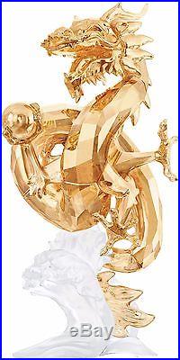 Noble Dragon, Small Chinese Inspired Golden Crystal 2016 Swarovski #5136826