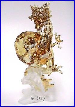 Noble Dragon, Small Chinese Inspired Golden Crystal 2016 Swarovski #5136826
