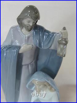 Nao By Lladro Nativity Of Jesus #1621 Brand Nib Christmas Joseph Mary Save$ F/sh