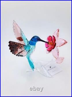 New 100% SWAROVSKI Crystal Paradise Hummingbird Figurine Deco Display 5461872