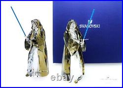New 100% SWAROVSKI Crystals Star Wars Obi-Wan Kenobi Figurine Display 5619211
