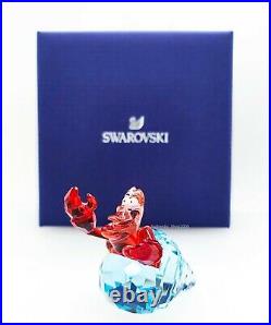 New 100% SWAROVSKI Disney The Little Mermaid SEBASTIAN Figurine Display 5552918