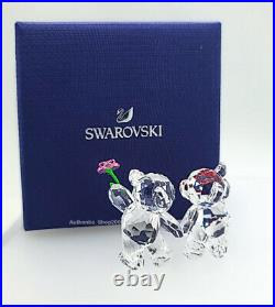 New 100% SWAROVSKI Kris Bear Happy Together Crystal Figurine Display 5558892