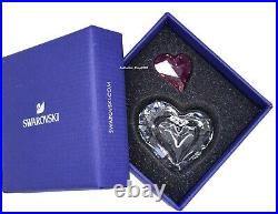 New 100% SWAROVSKI Pink Crystal Only for You Heart Figurine Display 5428006