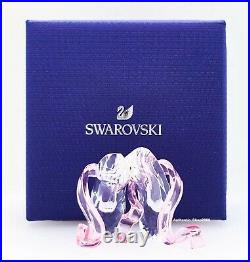 New 100% SWAROVSKI Pink White Crystal Ballet Shoes Figurine Display 5428568