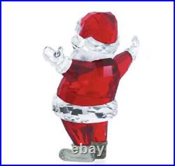 New In Box Authentic Swarovski Crystal Christmas Figurine SANTA CLAUS #5291584