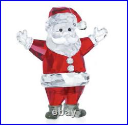 New In Box Authentic Swarovski Crystal Christmas Figurine SANTA CLAUS #5291584
