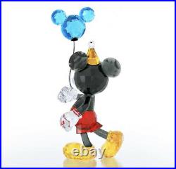 New In Box Swarovski Disney Mickey Mouse Celebration Crystal Figurine #5376416