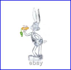 New In Box Swarovski Looney Tunes Iconic Bugs Bunny Crystal Figurine #5470344