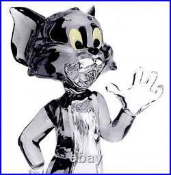 New In Box Swarovski Warner Bros. Tom and Jerry, Tom Crystal Figurine #5515335