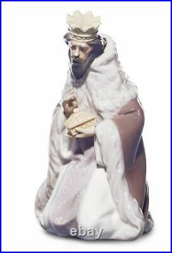 New Lladro Three Kings Nativity Figurine Set Brand Nib Christmas Large Save$ F/s