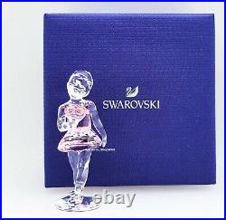 New SWAROVSKI 5493723 Young Ballerina Dancer Crystal Figurine Display Collector