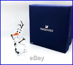 New SWAROVSKI Disney Frozen Olaf Snowman White Crystal Figurine Display 5135880