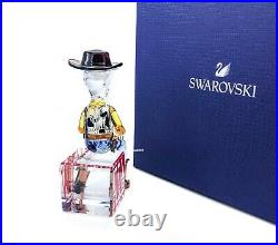 New SWAROVSKI Disney Pixar Toy Story Sheriff Woody Crystal Figurine Display