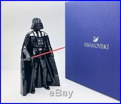 New SWAROVSKI Disney Star Wars Darth Vader Crystal Figurine Display 5379499