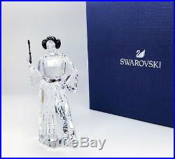 New SWAROVSKI Disney Star Wars Princess Leia Crystal Figurine Display 5472787