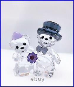 New SWAROVSKI Kris Bear You & I 2 Crystal Figurines, Deco Display 1096736