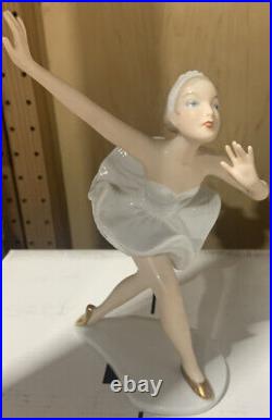 New Vintage Wallendorf Ballerina Dancing Ballerina Model 1751 Figurine Germany