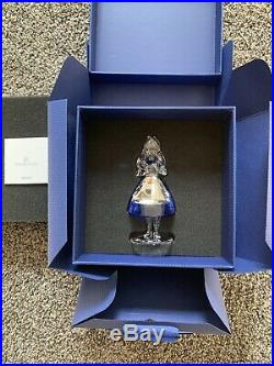 New in Box $325 SWAROVSKI Disney ALICE IN WONDERLAND Crystal Figurine #5135884