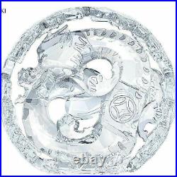 New in Box $599 Swarovski Chinese Zodiac Dragon Clear Crystal #5063125