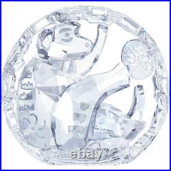 New in Box $599 Swarovski Chinese Zodiac Monkey Clear Crystal #5117951