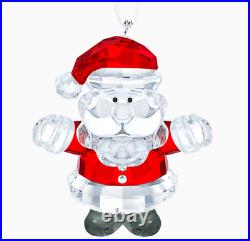 New in Box Authentic Swarovski Christmas Santa Claus Ornament #5286070
