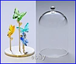 New in Box Swarovski 5619219 Crystal Jungle Beats Butterfly Bell Jar Figurine