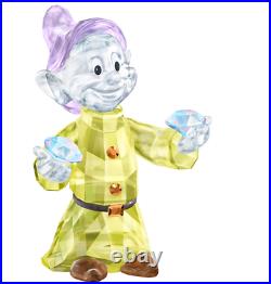 New in Box Swarovski Disney Dopey Snow White Dwarf #5428558