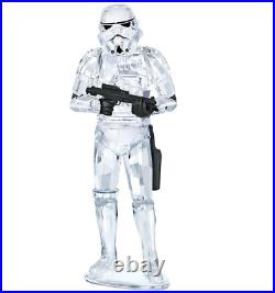 New in Box Swarovski Disney Figurine Star Wars Stormtrooper #5393588