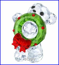 New in Box Swarovski Kris bear Christmas Wreath 2017 ANNUAL EDITION #5286159
