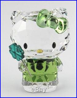 New in Original Box SWAROVSKI Crystal HELLO KITTY LUCKY CHARM Figurine 5004741