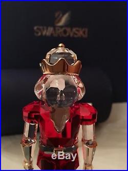 Nib $325 Swarovski Crystal Christmas Figurine Nutcracker #5060260